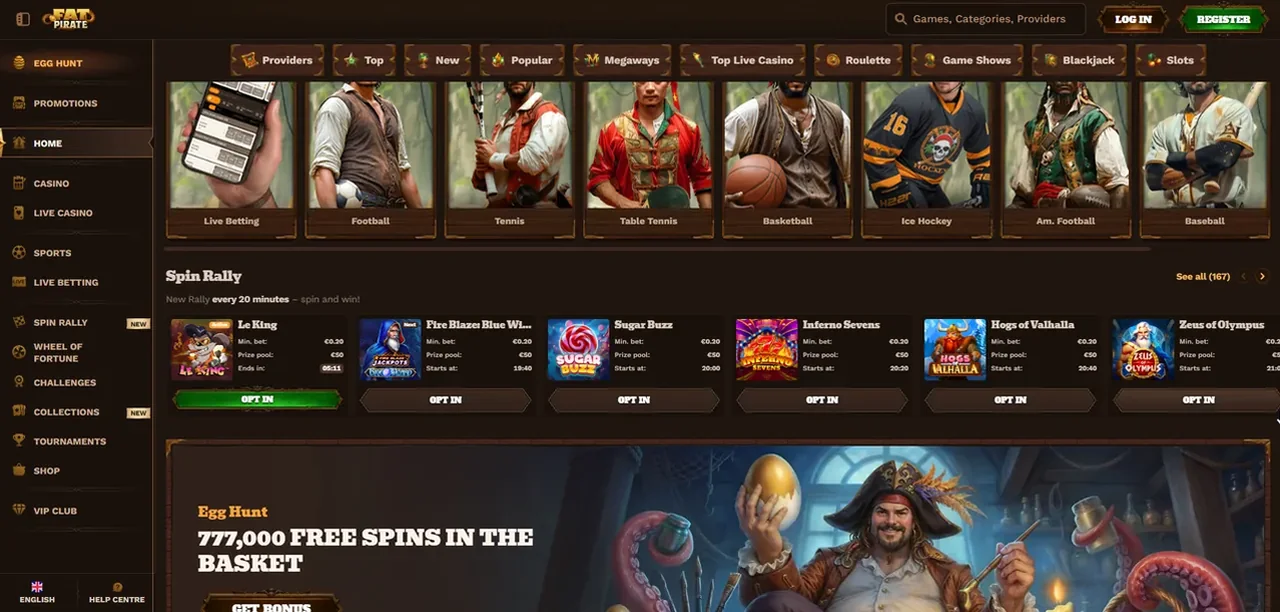 FatPirate Casino Casino